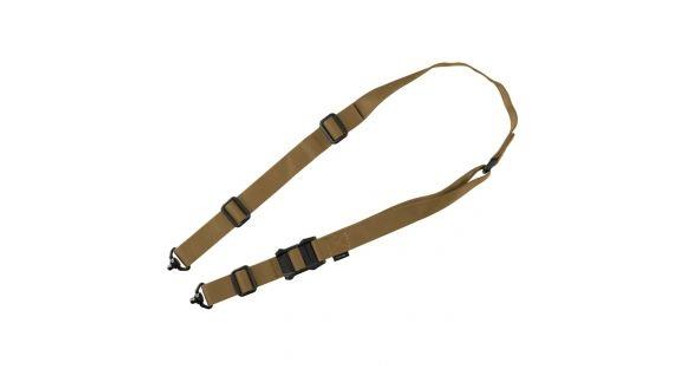 Magpul MAG939-COY MS1 QDM Sling 1.25" W Adjustable Two-Point Coyote Nylon Webbing for Rifle - 840815119388