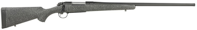 Bergara Rifles B14LM508C B-14 Ridge 300 PRC Caliber with 2+1 Capacity, 24" Barrel, Graphite Black Cerakote Metal Finish & Gray Speckled Black Fixed American Style Stock Right Hand (Full Size) - 043125