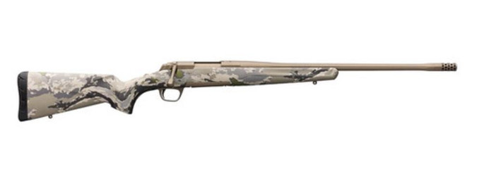 Browning X-Bolt Speed SR 6.5 Creedmoor Smoked Bronze with OVIX Camo Stock - 023614853596