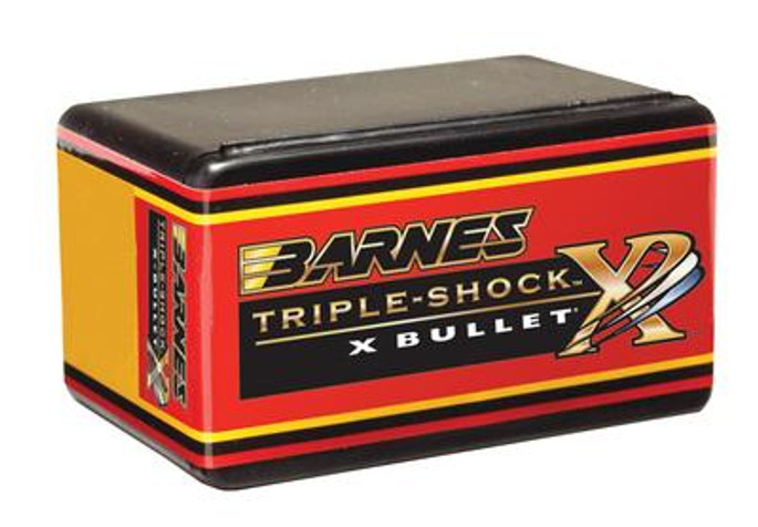 BARNES Triple-Shock X-Bullets Lead Free .30 Caliber .308 Diameter 180 Grain Boattail - 716876308460