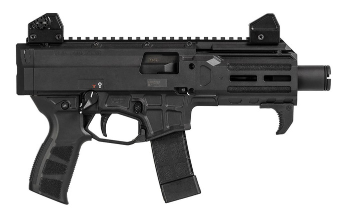CZ-USA Scorpion 3+ Micro 9mm Luger 4.2" Barrel | Black - 806703914206