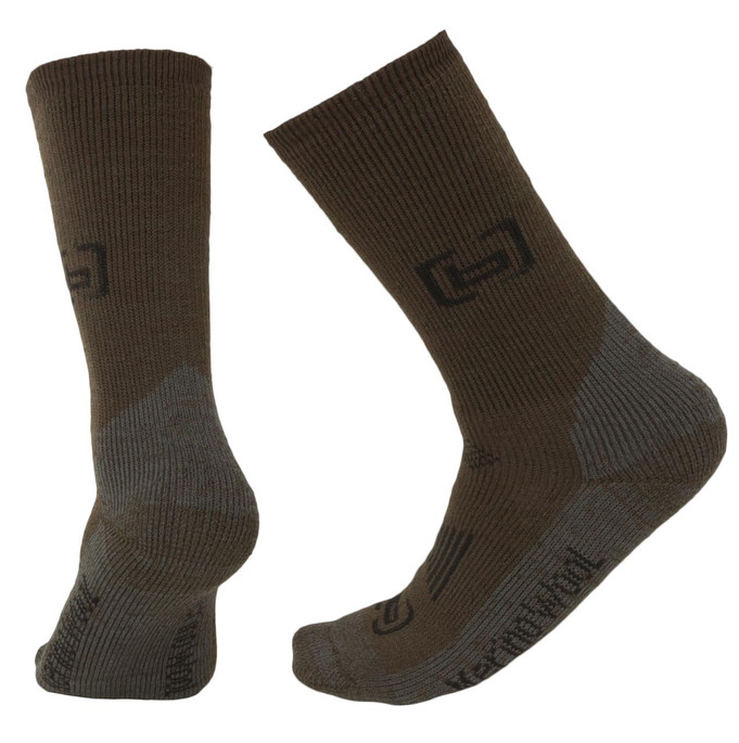 Banded Base Heavyweight Calf Length Merino Wool Sock - 848222030401