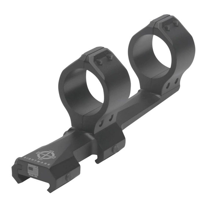 Sightmark SM34019 Tactical Cantilever Mount Fixed 1-Pc Base & 30mm Ring Combo Black Matte Finish - 812495024887