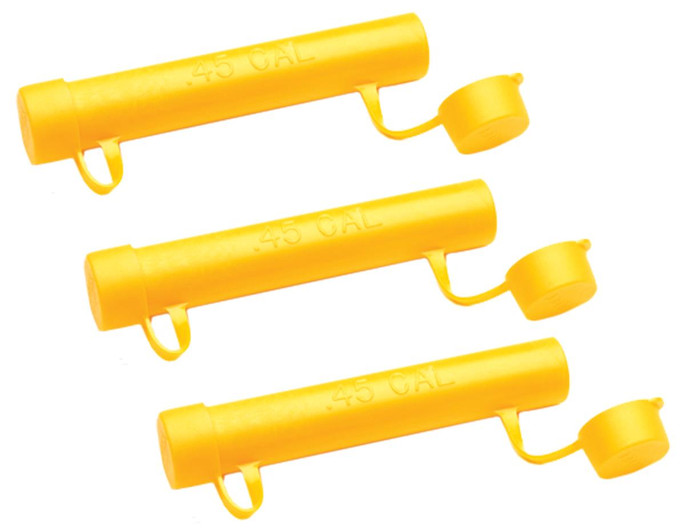 CVA AC1617 Speed Loader Magnum 45 Cal Pellets Yellow Plastic 3 Per Pack - 043125116171