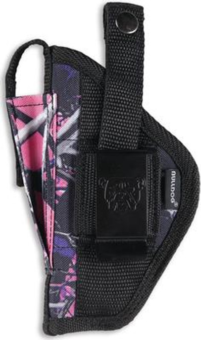 Belt and Clip Ambidextrous Holster For Most Compact Autos With 2.5-3.75 Inch Barrels Muddy Girl Camouflage - 672352009071