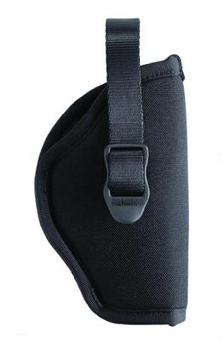 Nylon Hip Holster for 2-3 Inch Barrel Small/Medium Double Action Revolvers Except 2 Inch 5-Shot Black Right Hand - 648018049330
