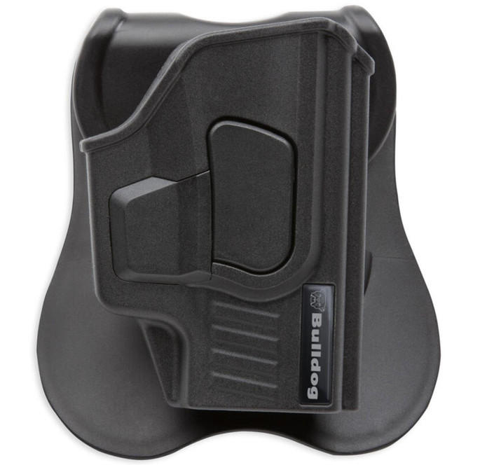 Bulldog RRSWMPSEZ Rapid Release  OWB Black Polymer Paddle Fits S&W M&P Shield EZ - 672352016222