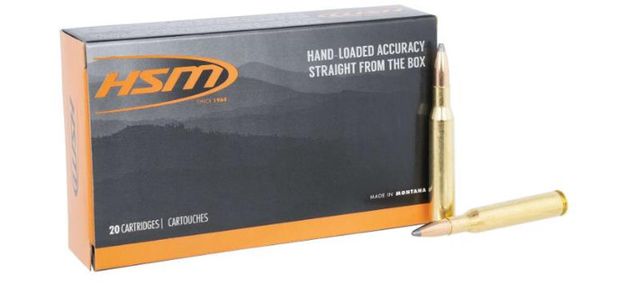 HSM Ammunition .270 150 Grain Soft Point (SP) 20/20 Centerfire Rifle Ammunition - 837306000317