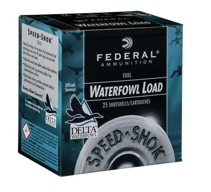 Federal Speed-shok 410 Gauge 3" 3/8 Oz 1400 Fps 6 Shot 25 Bx/10 Cs - 604544628234