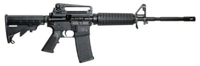 M&P 15 Tactical 5.56mm NATO 16 Inch Chrome-Lined Barrel 1:7 Twist Adjustable Sights 6-Position Stock 30 Round - 022188868234