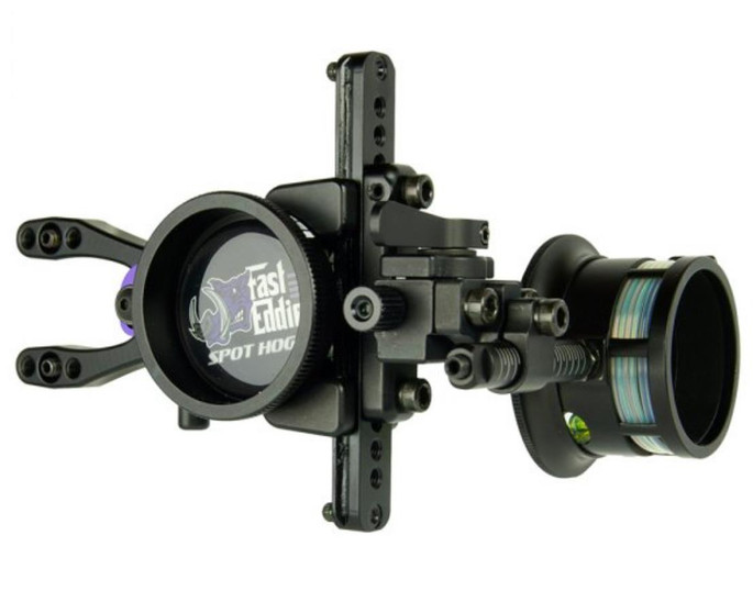 Spot-Hogg® - Fast Eddie™ 1-Pin 0.010" Black Right-Handed Bow Sight - 879655009931