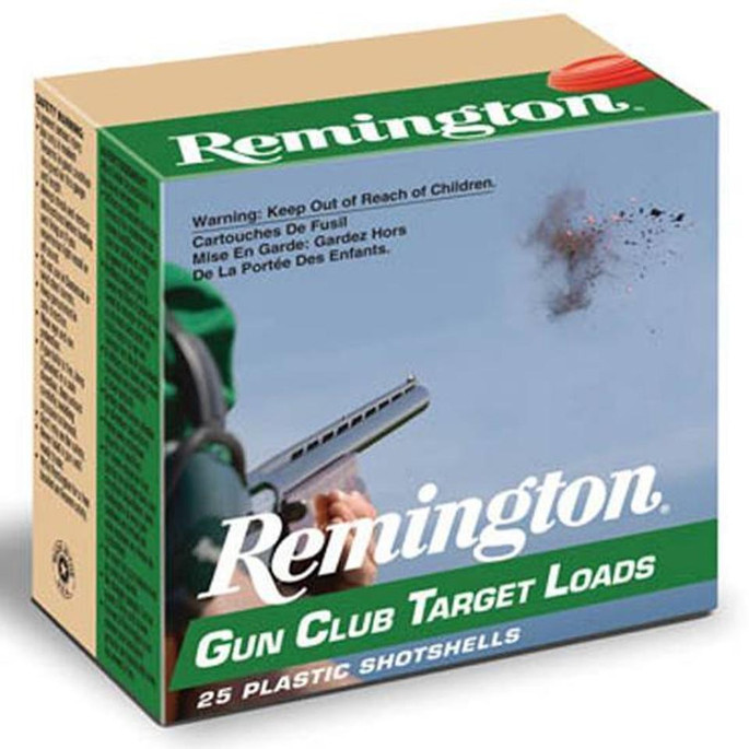 Remington Gun Club  20 Gauge 2.75" 7/8 oz 7.5 Shot | 250 Round Case - 047700348414
