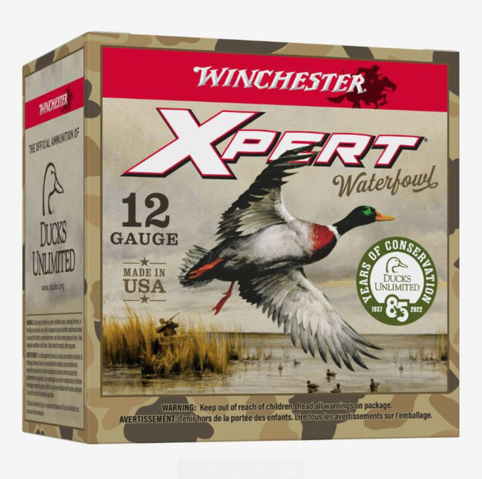 Winchester Xpert Duck Unlimited 12 Gauge 3" 1-1/4 oz 2 Shot | 250 Round CASE - 020892027237