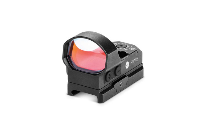 Hawke Reflex Circle Wide View Red Dot Sight | Includes Weaver Rail | 12145 - 054492121453