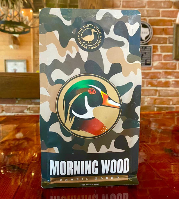 Dirty Duck Morning Wood Brazil Blend Medium Roast Coffee - 400006333575