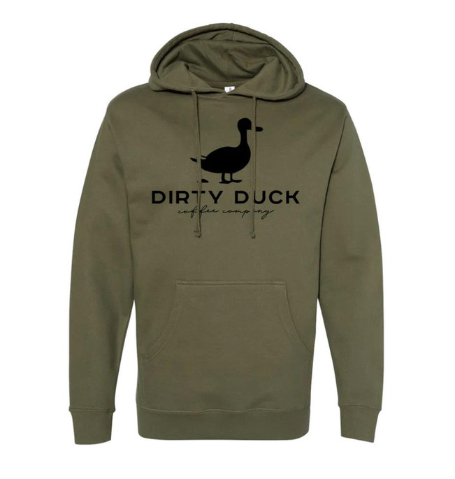Dirty Duck Green Hoodie - 400006333247