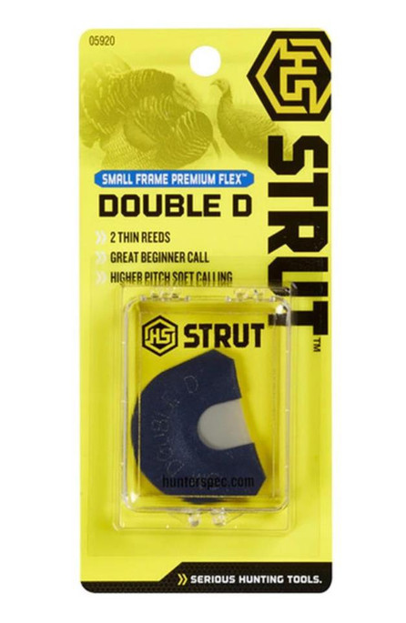 Hunter's Specialties Premium Small Frame Turkey Call - Double D - 021291059201