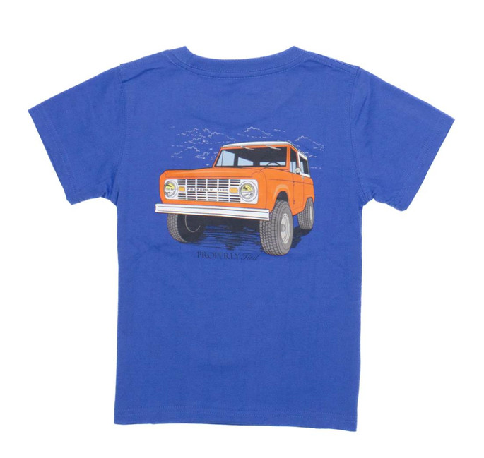 Properly Tied Youth Ss Truckin' Tee - 197042049743