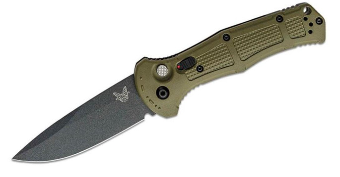 Benchmade Claymore AUTO Folding Knife 3.6" CPM-D2 -