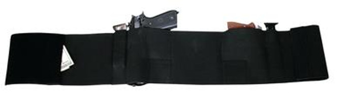 Deluxe Belly Band Holster Black X- Large Fits 42-45 Inch Waist - 875591005952