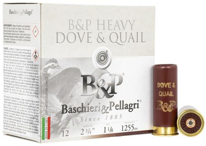 B&P Dove & Quail High Velocity 12ga 2.75" #9 Case - 878122005599