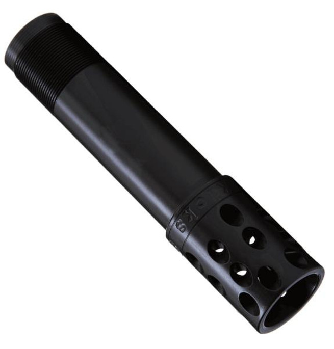 Kick's Industries Mossberg Accu-Mag 12 Ga Full High Flyer Ported Extended Choke Tube Stainless Steel Black - 821041041216