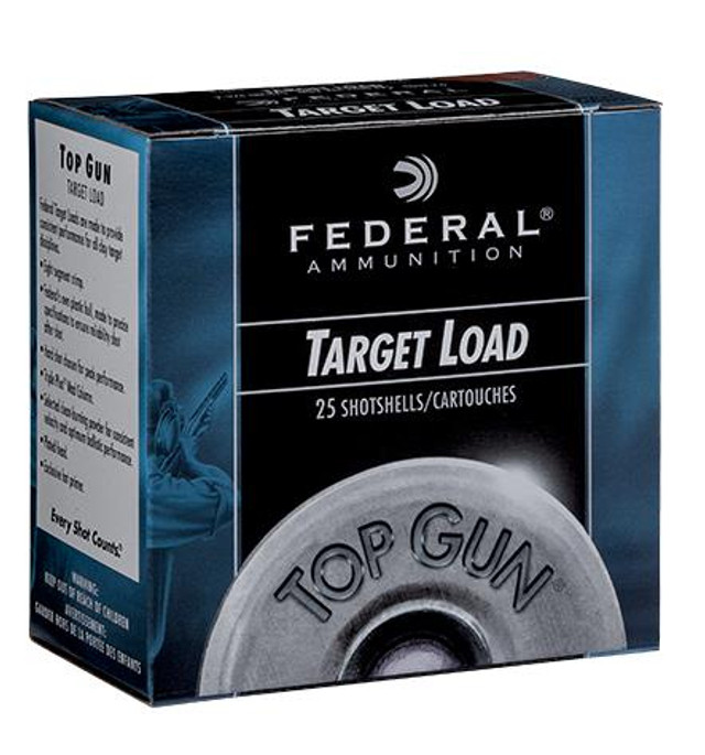 Federal Top Gun 20 Gauge 2.75" 7/8 oz 8 Shot - CASE - 029465525019