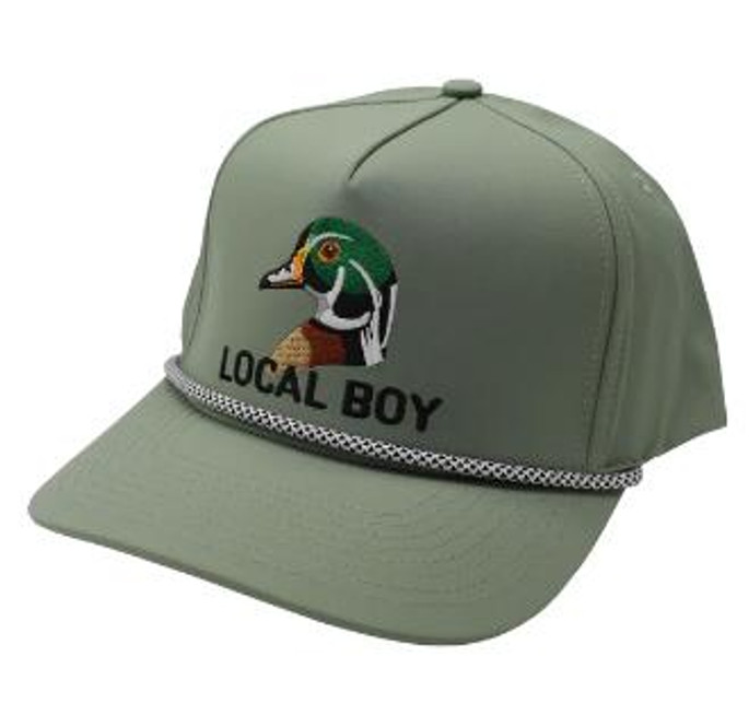 Local Boy Wood Duck Rope Hat - 840262651004