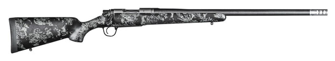 Christensen Arms Ridgeline FFT 300 PRC 3+1 22" Carbon Fiber/Threaded Barrel, Stainless Steel, Black with Gray Accents Stock - 696528091165