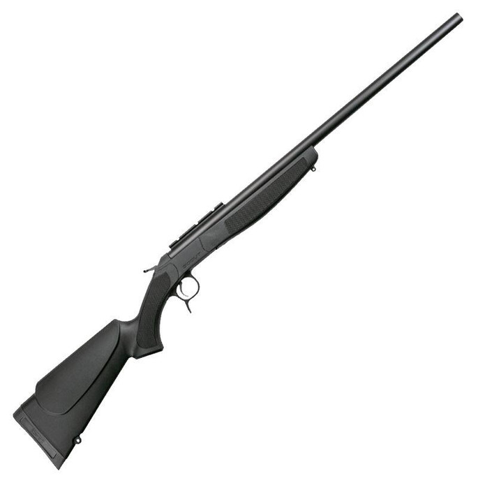 CVA Scout .450 Bushmaster Single Shot Break Action Rifle 25" Barrel Blued/Black Finish - 043125048304