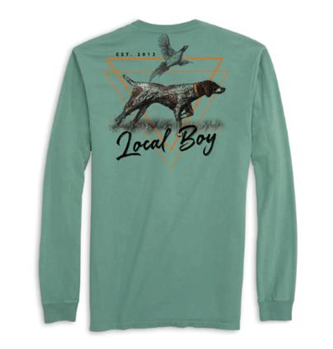 Local Boy Men's LS High Tail T Shirt -