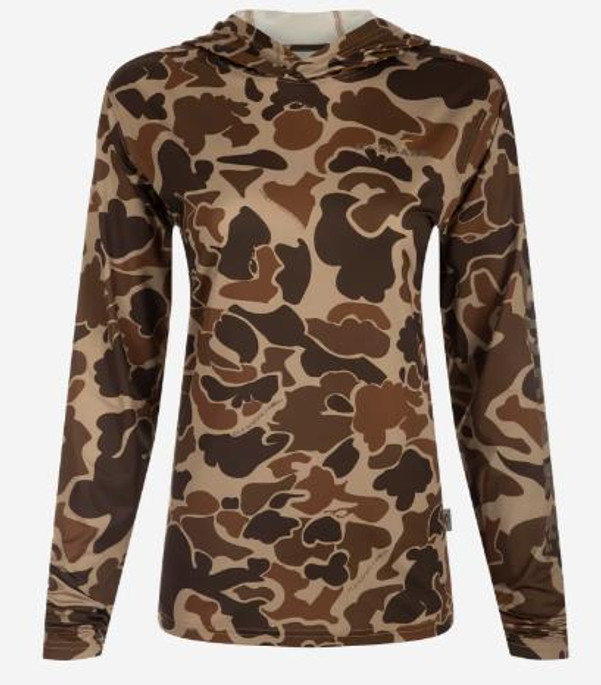 Drake Womens Performance Hoodie Print Ls -