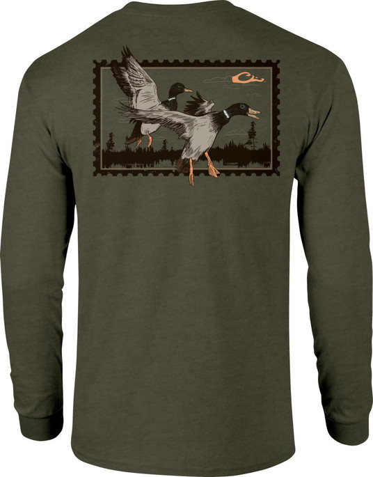 Drake Men's Sunset Flight Tee LS -