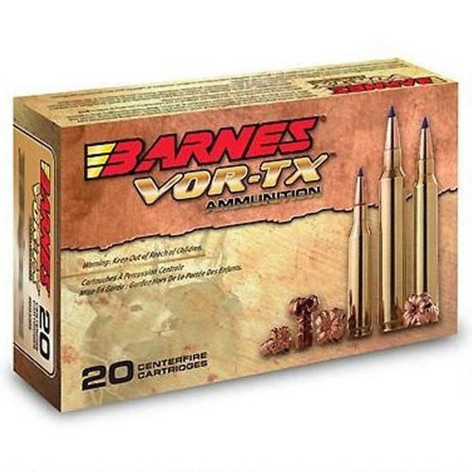 Barnes VOR-TX .308 Winchester 20 Rnds 130 Grain TTSX BT Lead Free 3125 fps - 716876151097