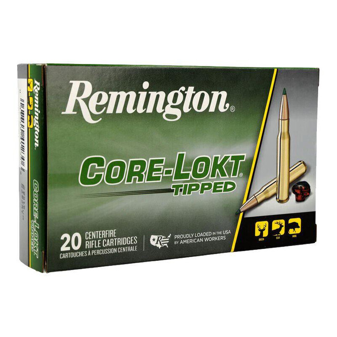 Remington Core-Lokt Tipped 6.5 Creedmoor 129 Grain | 20 Rounds - 047700410906