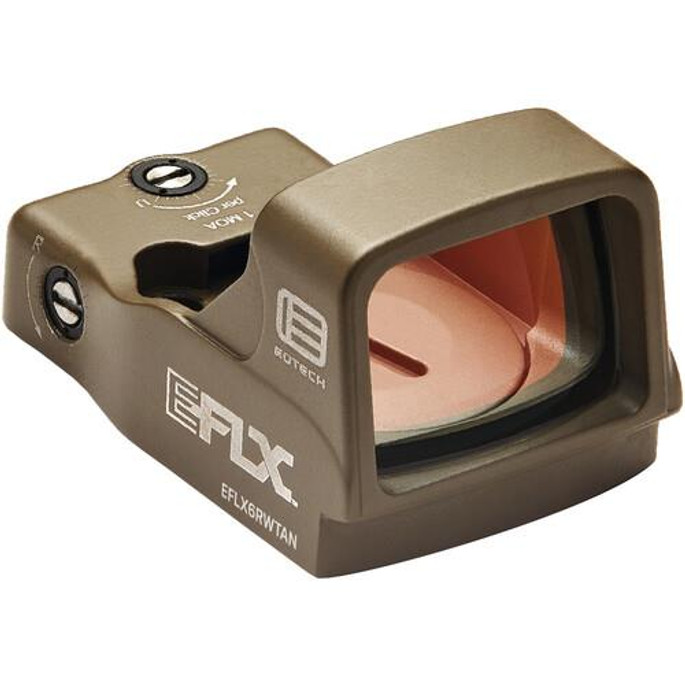 EOTech EFLX 6 MOA Mini Reflex | 6 MOA | Tan | EFLX6RWTAN - 672294700081