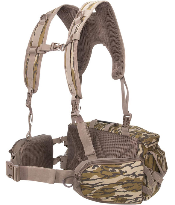 Muddy Pro Lumbar 500 Pack | Mossy Oak Bottomland | Polyester Zipper/Buckles Closure - 888151047354