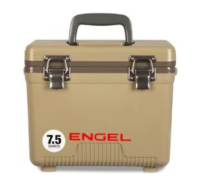 Engel Cooler Dry Box - 7.5 Quart | Tan - 816219025792