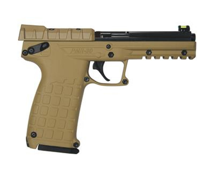 Kel-Tec PMR-30 .22 Winchester Magnum Rimfire 4.3" Barrel | Blue Slide Cerakote Tan Grip/Frame - 640832003314