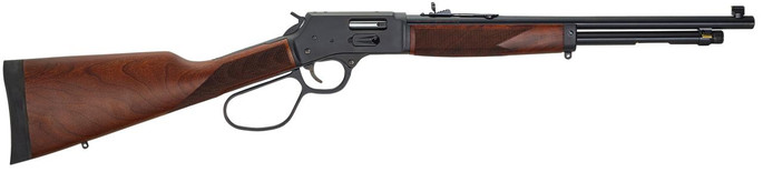 Henry Big Boy Carbine Side Gate 45 Colt (LC) 16.50" Barrel | Overall Blued Metal Finish & American Walnut Stock - 619835200334