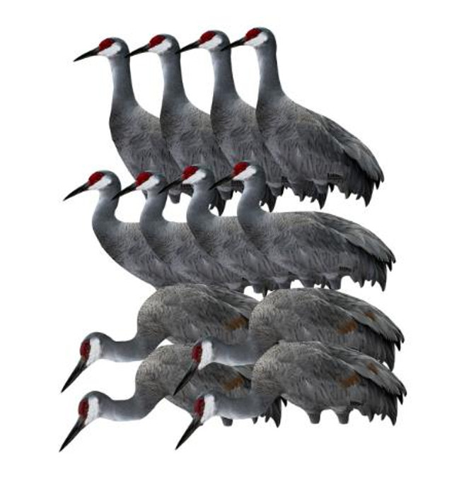 Avery PG Silhouette Decoys Sandhill Crane - 12 Pack - 700905770090