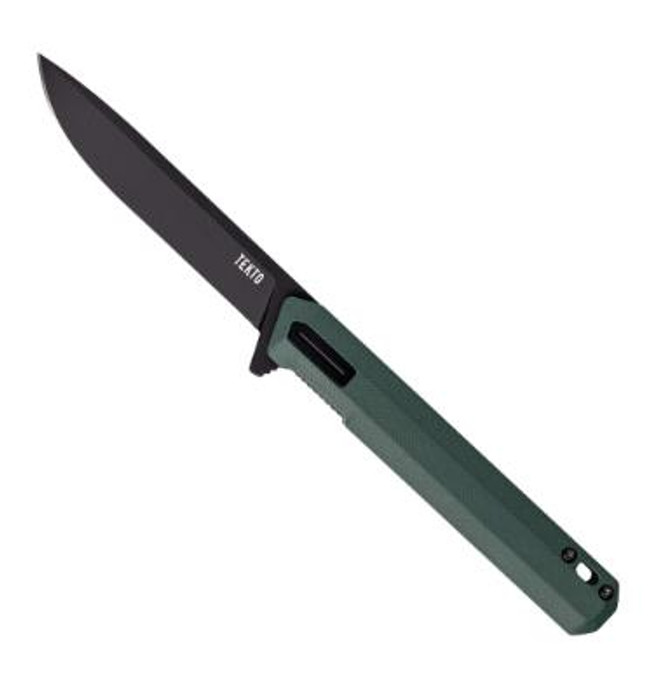 Tekto F2 Bravo Od Green G10 Handle/Black D2 Steel - 850034486765