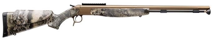 CVA Crossfire 50 Cal Firestick 26" Barrel | Patriot Brown & Realtree Excape - 043125538041