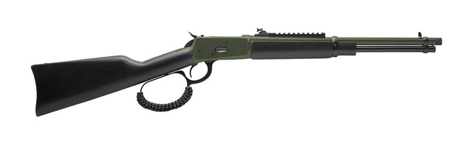 Rossi R92 Carbine 357 Mag 16.5" Barrel | Moss Green Cerakote & Black - 754908328406