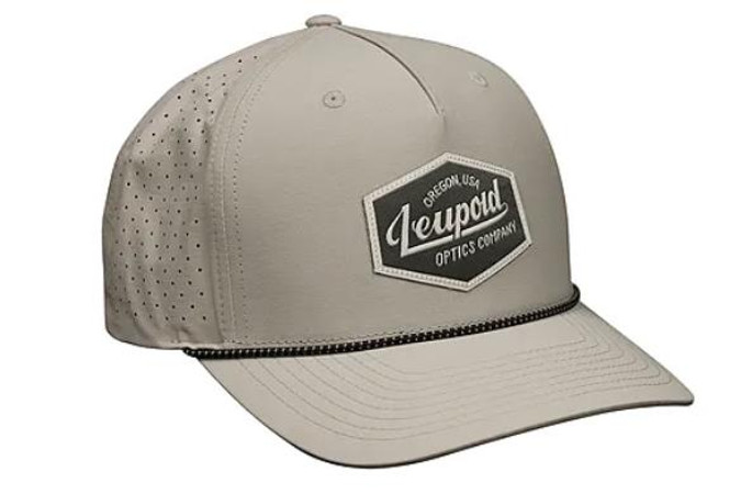 Leupold 185043 Performance Hat Light Gray - 030317040093