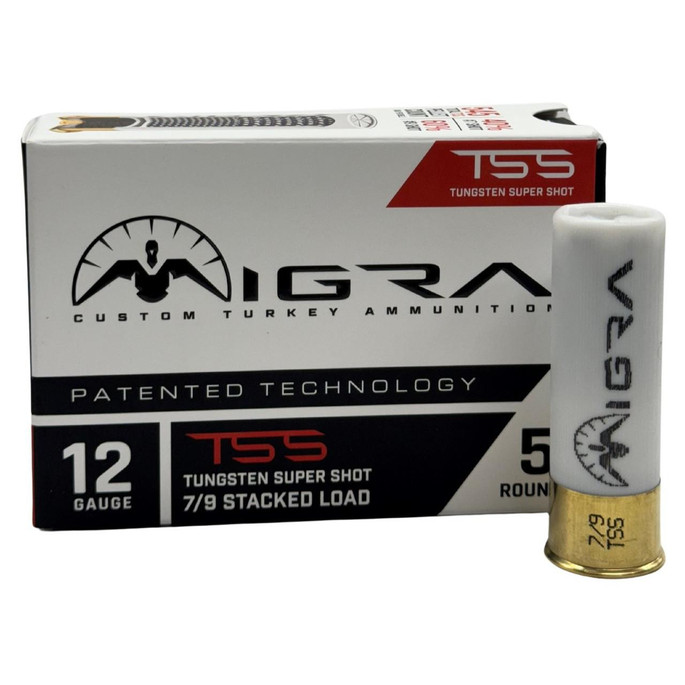 Migra Turkey Tungsten Super Shot 12 Gauge 3" 2 oz 7/9 | 5 Rounds - 850040958904