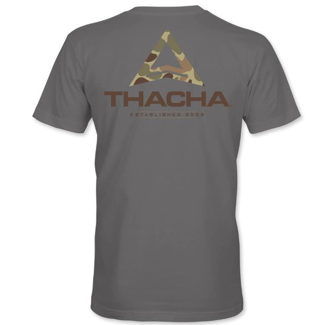 Thacha Camo Logo Short Sleeve Tee - 700905300327