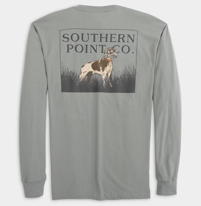 Southern Point Youth Quail Retreive Long Sleeve Tee - 840307247537