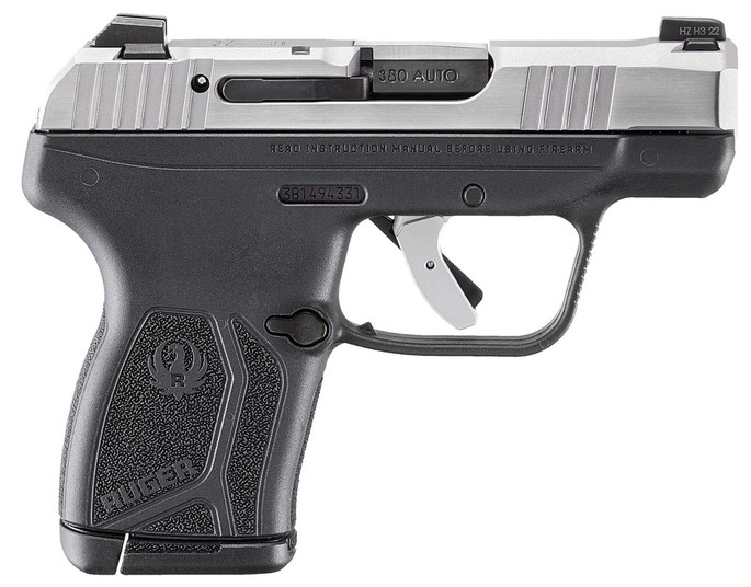 Ruger LCP Max 75th Anniversary .380 ACP 2.8" Barrel | Black & Stainless Steel - 736676137756