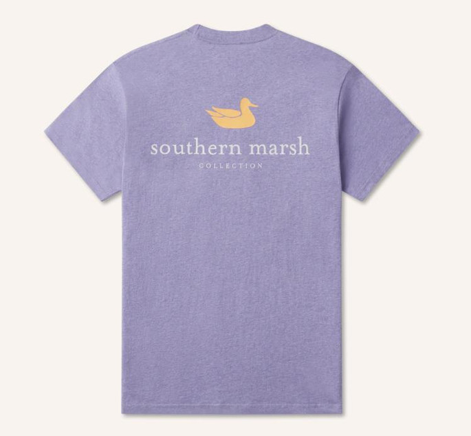 Southern Marsh Authentic Vibrant Tee - Heathered - 889542181602